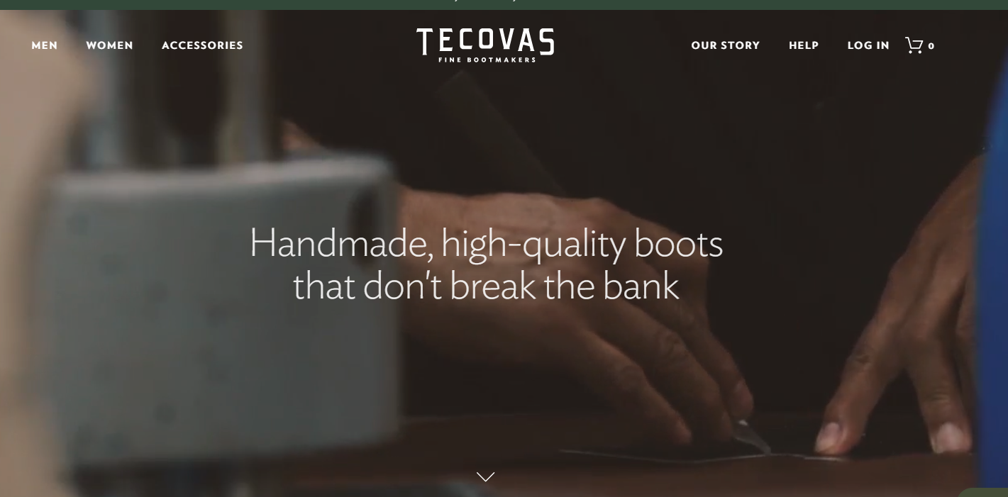 tecovas boots homepage shopify customer service